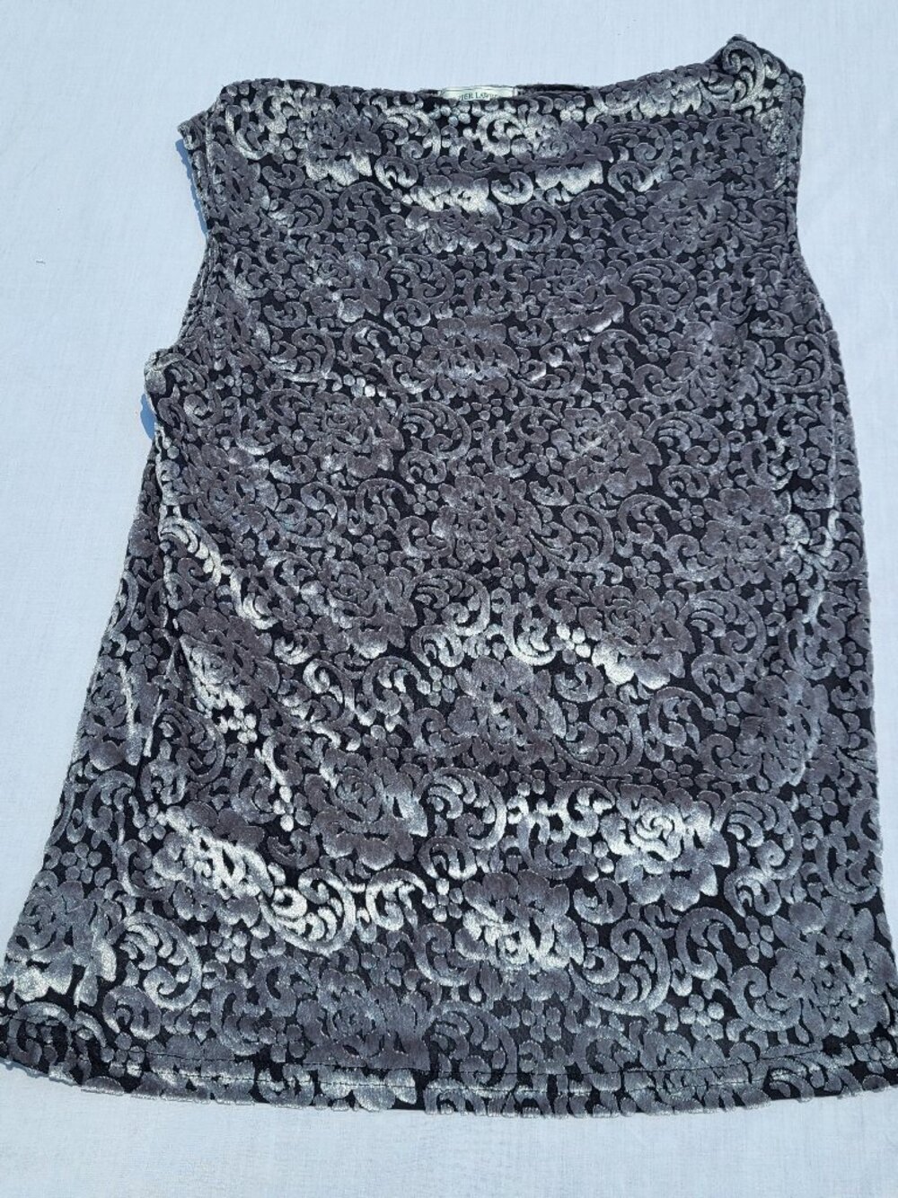 Frazier Lawrence Tank Top Women's Large Y2K Whimsigoth Office Baddie